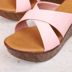 Inc.5 SALE PLATFORM CROSS STARP MULES