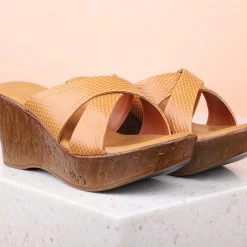 Inc.5 PLATFORM CROSS STARP MULES SALE