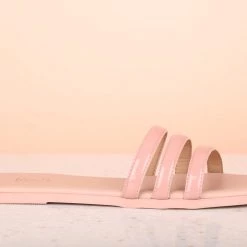 Inc.5 FLAT MULES-PEACH