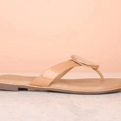 Inc.5 Flat Pattent Thong SALE