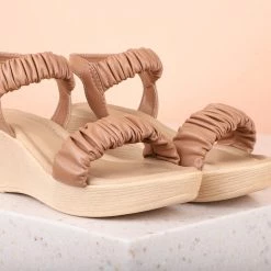 Inc.5 PLATFORM SANDAL-BEIGE SALE