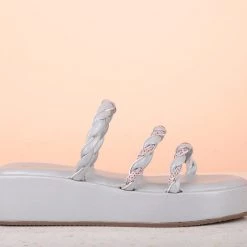 Inc.5 STRAPY PLATFORM-GREY SALE