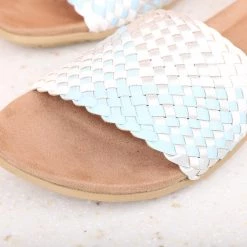 Inc.5 FLAT WOVEN MULES SALE