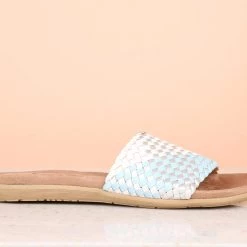 Inc.5 FLAT WOVEN MULES SALE