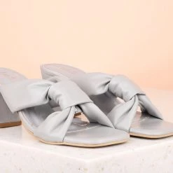 Inc.5 BLOCK HEEL KNOTTED SALE