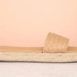 Inc.5 JUTE COVERED WOVEN MULES SALE