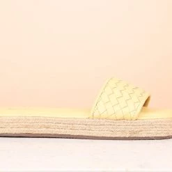 Inc.5 JUTE COVERED WOVEN MULES SALE