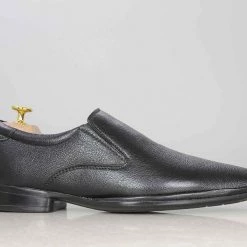 PRIVO By Inc5 MEN FORMAL PU LEATHER SLIP-ON-BLACK