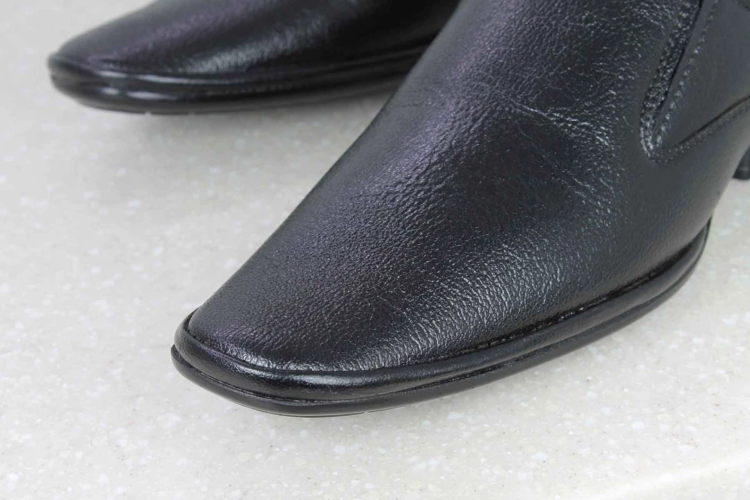 PRIVO By Inc5 MEN FORMAL PU LEATHER SLIP-ON-BLACK 7 PRIVO By Inc5 MEN FORMAL PU LEATHER SLIP-ON-BLACK