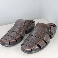 PRIVO By Inc5 MEN CROSS BOX CLOSED TOE-BROWN