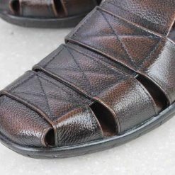 PRIVO By Inc5 MEN CROSS BOX CLOSED TOE-BROWN