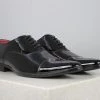 PRIVO By Inc5 MEN PATENT DERBY FORMAL LACE-UP-BLACK