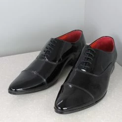 PRIVO By Inc5 MEN PATENT DERBY FORMAL LACE-UP-BLACK 9 PRIVO By Inc5 MEN PATENT DERBY FORMAL LACE-UP-BLACK