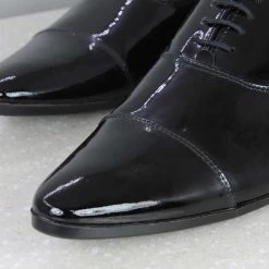 PRIVO By Inc5 MEN PATENT DERBY FORMAL LACE-UP-BLACK 10 PRIVO By Inc5 MEN PATENT DERBY FORMAL LACE-UP-BLACK