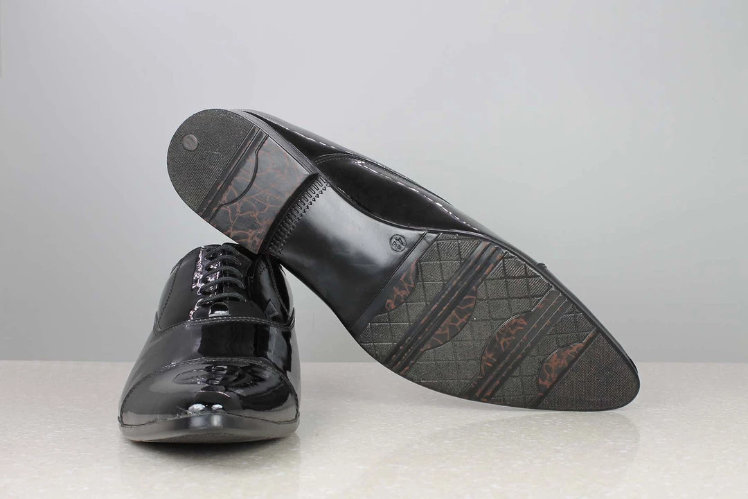 PRIVO By Inc5 MEN PATENT DERBY FORMAL LACE-UP-BLACK 7 PRIVO By Inc5 MEN PATENT DERBY FORMAL LACE-UP-BLACK