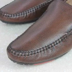 PRIVO By Inc5 MILLED MOCCASIN - BROWN MEN