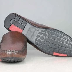 PRIVO By Inc5 MILLED MOCCASIN - BROWN MEN