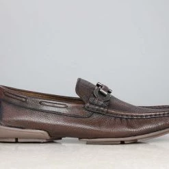 PRIVO By Inc5 MILLED TRIM DRIVNG SHOES-BROWN