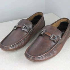 PRIVO By Inc5 MILLED TRIM DRIVNG SHOES-BROWN