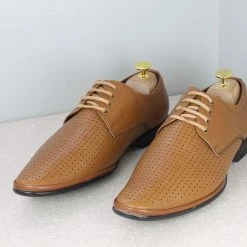 PRIVO By Inc5 OFFICE PU LEATHER LACE-UP DERBY-BLACK MEN