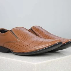 PRIVO By Inc5 MEN OFFICE FORMALS PU SLIPPON-TAN