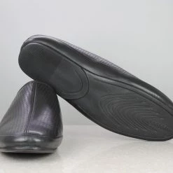 PRIVO By Inc5 MEN STICHED DOWN LEATEHR CLOSED TOE-BLACK