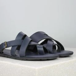 PRIVO By Inc5 FRONT BUCKLE THONG -BLUE