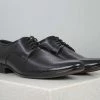 PRIVO By Inc5 OFFICE LEATHER LACE-UP DERBY-BLACK MEN