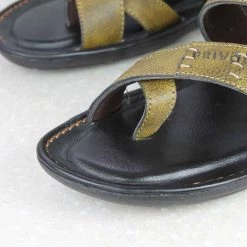 PRIVO By Inc5 THONG PU CASUAL SLIPPER-TAN MEN