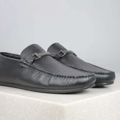 PRIVO By Inc5 LONG VAMP TRIM MOCCASIN-BLACK