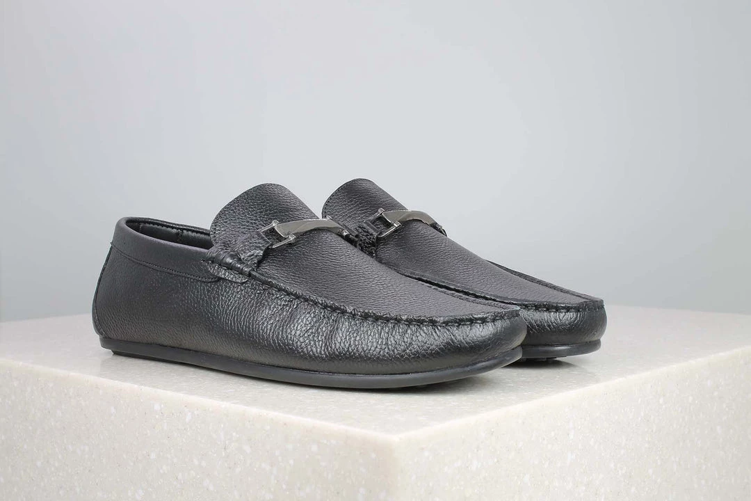 PRIVO By Inc5 LONG VAMP TRIM MOCCASIN-BLACK 3 PRIVO By Inc5 LONG VAMP TRIM MOCCASIN-BLACK