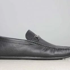 PRIVO By Inc5 LONG VAMP TRIM MOCCASIN-BLACK