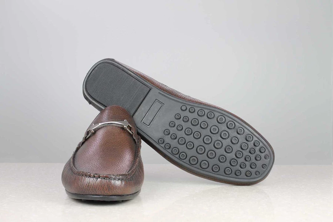 PRIVO By Inc5 MEN LONG VAMP TRIM MOCCASIN-BROWN 7 PRIVO By Inc5 MEN LONG VAMP TRIM MOCCASIN-BROWN