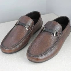 PRIVO By Inc5 RIBBED TRIM MOCCASIN-BROWN