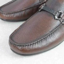 PRIVO By Inc5 RIBBED TRIM MOCCASIN-BROWN