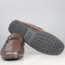 PRIVO By Inc5 RIBBED TRIM MOCCASIN-BROWN