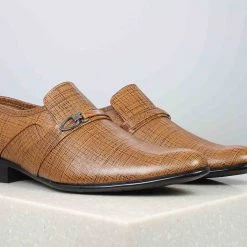 PRIVO By Inc5 FORMAL SLIPPON - TAN MEN