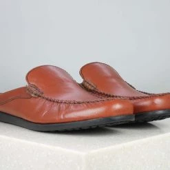 PRIVO By Inc5 STICHED DOWN CASUAL CLOSED TOE-TAN MEN