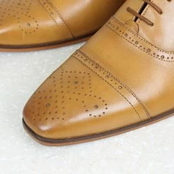 PRIVO By Inc5 LACE-UP DERBY - TAN MEN