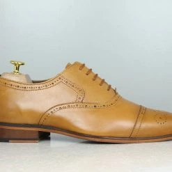 PRIVO By Inc5 LACE-UP DERBY - TAN MEN