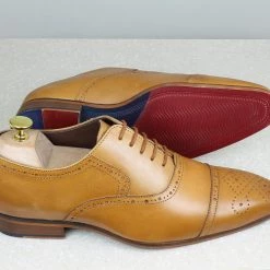 PRIVO By Inc5 LACE-UP DERBY - TAN MEN