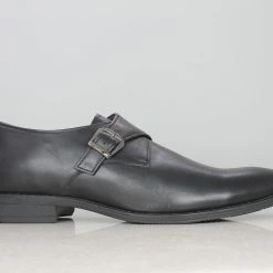 PRIVO By Inc5 FORMALS LEATHER MONK SHOE-BLACK