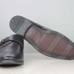 PRIVO By Inc5 FORMALS LEATHER MONK SHOE-BLACK