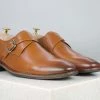 PRIVO By Inc5 FORMALS PU MONK SHOE-TAN 2 PRIVO By Inc5 FORMALS PU MONK SHOE-TAN