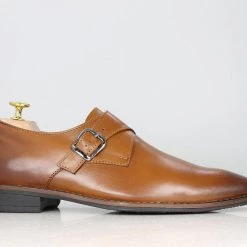 PRIVO By Inc5 FORMALS PU MONK SHOE-TAN