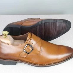 PRIVO By Inc5 FORMALS PU MONK SHOE-TAN