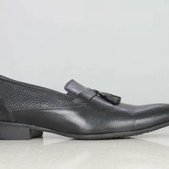 PRIVO By Inc5 EMBOSS VAMP PU SLIPPON-BLACK