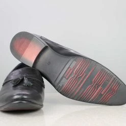 PRIVO By Inc5 EMBOSS VAMP PU SLIPPON-BLACK