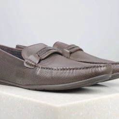 ATESBER By Inc5 TRIM DRIVING SHOES - BLACK_100 MEN