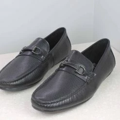 ATESBER By Inc5 TRIM DRIVING SHOES - BLACK MEN